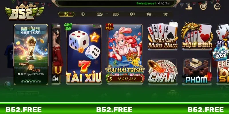 Đại Hải Trình tại B52 là tựa game săn cá đổi thưởng hấp dẫn