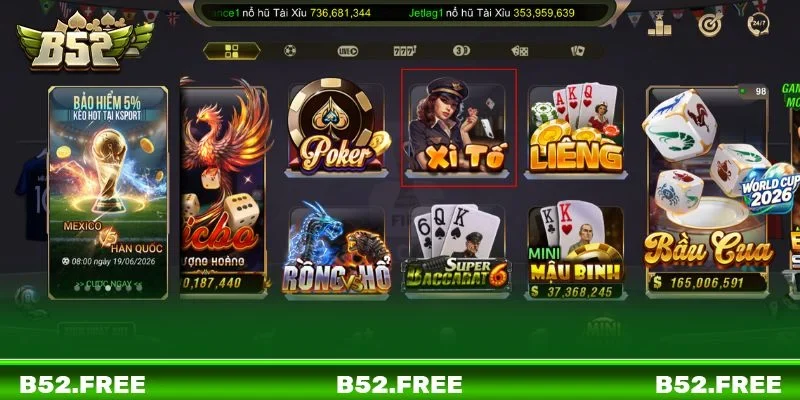 Game bài Xì Tố B52 chinh phục ngay cả với người chơi khó tính nhất