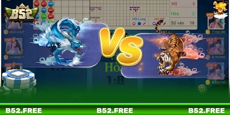 Cổng cược B52 cung cấp tựa game Rồng Hổ chơi cực đã