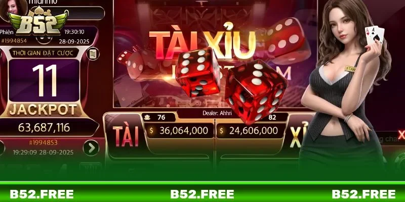 Tài Xỉu Jackpot B52 đang khuấy đảo cộng đồng game thủ.